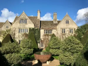 Historic stone building surveyed using 3D laser scanning