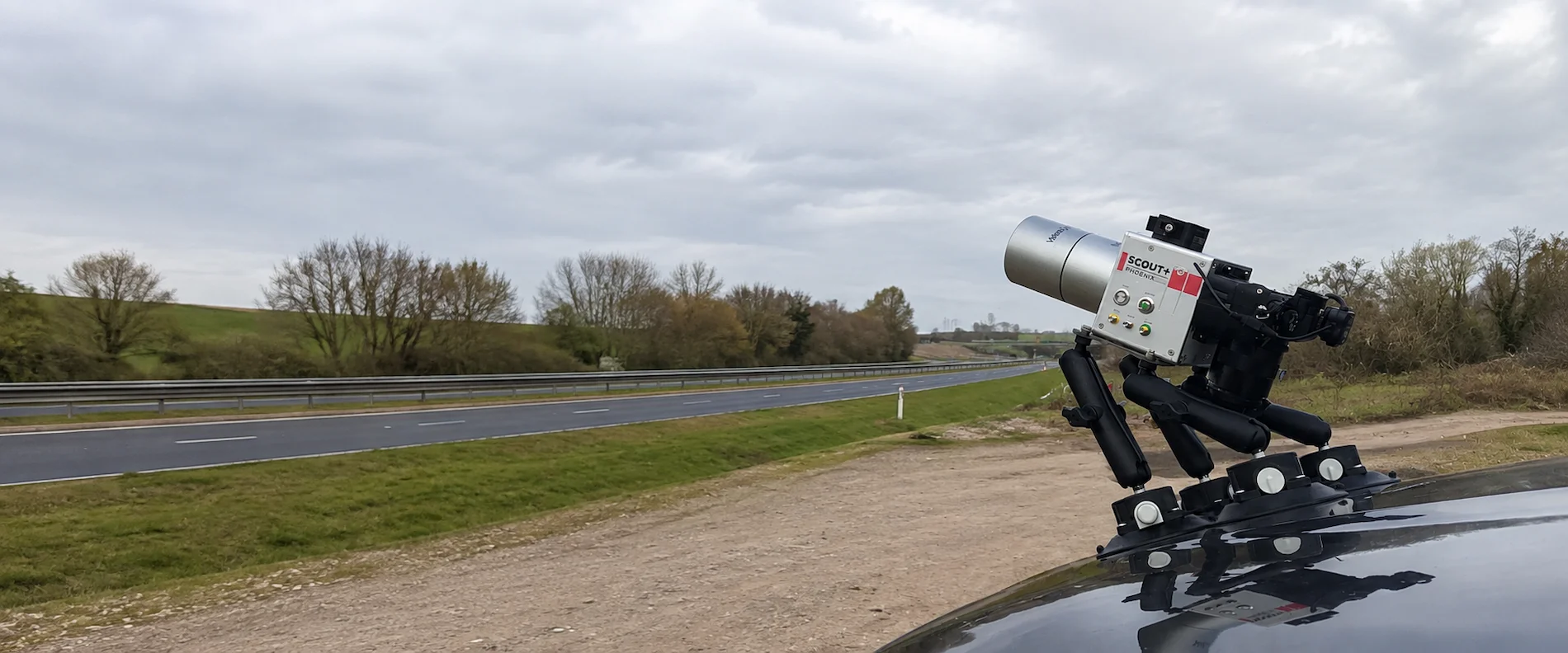 Mobile Mapping Surveys using vehicle-mounted LiDAR on a UK highway corridor